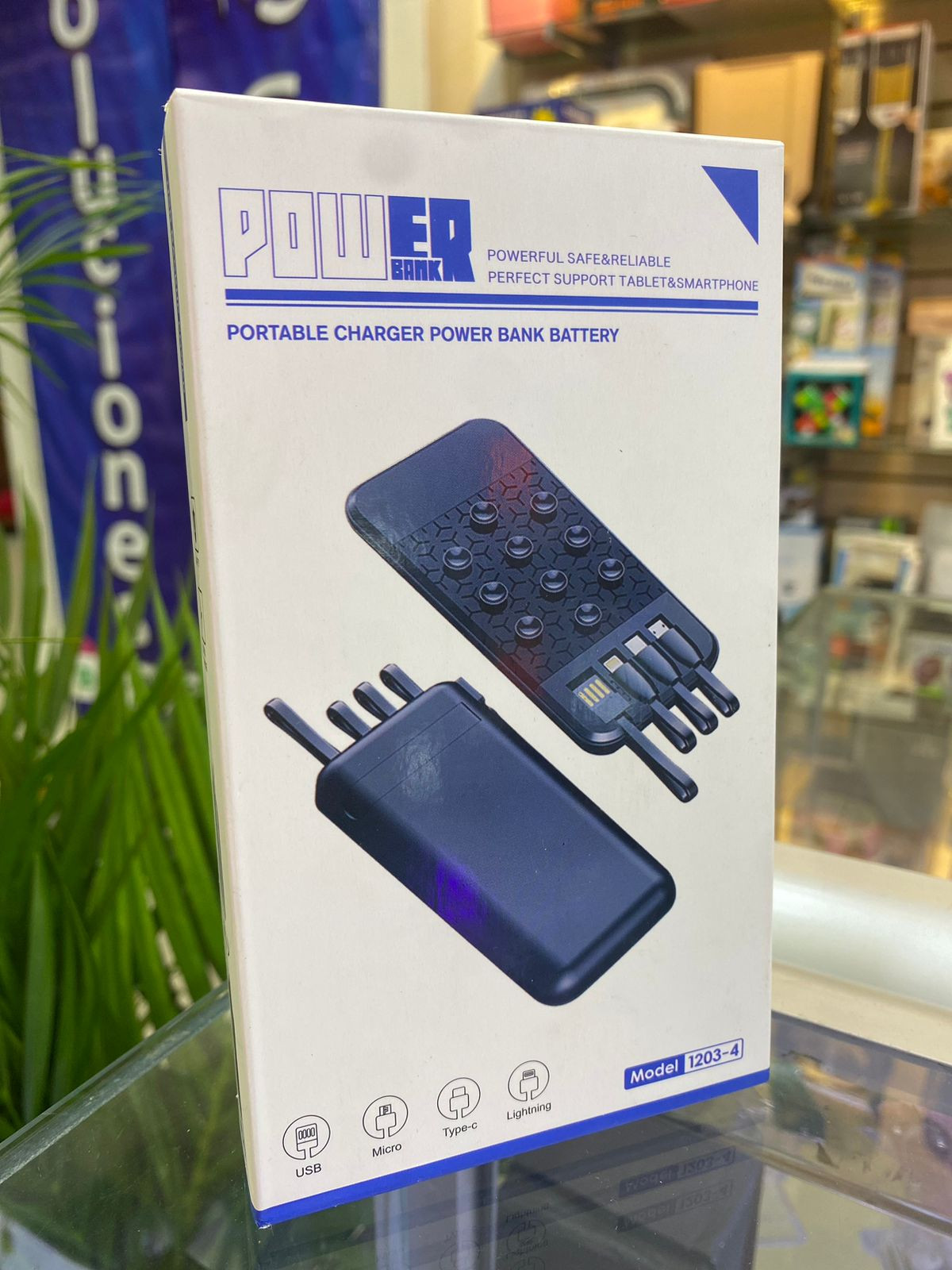 Power Bank Para 4 Dispositivos